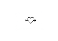Thumbnail for Heart with Arrow Throw Pillow | Minimalist Line Love Decorative Pillow | Valentine Couples Gift