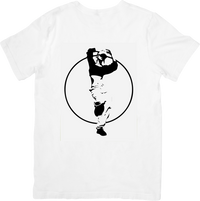 Thumbnail for Golf Swing Silhouette T-Shirt | Golfer in Circle Graphic Tee | Golf Lover Gift