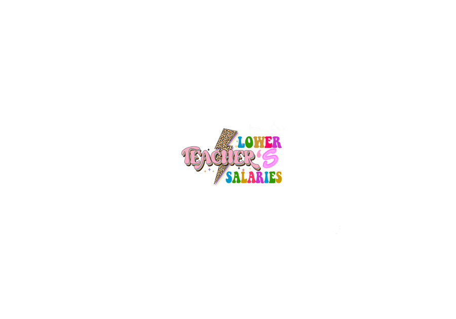 Lower Teacher's Salaries Throw Pillow | Funny Retro Sarcastic Decorative Pillow | Teacher Humor Gift