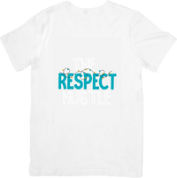 Thumbnail for The Respect Hustle T-Shirt | Minimalist Motivational Graphic Tee
