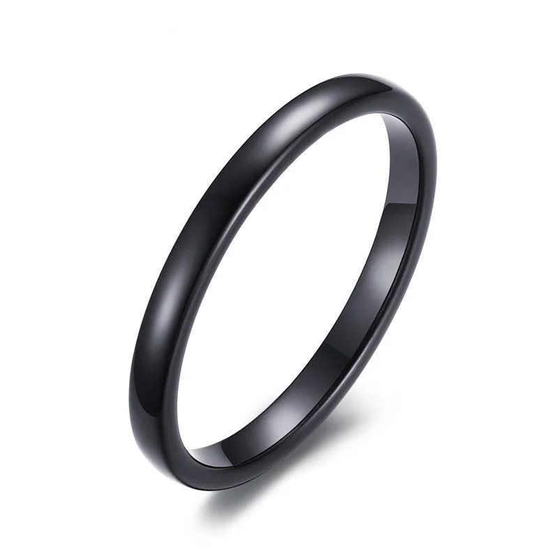 Men's glow - in - the - dark rings for a fun effectEternal - Black