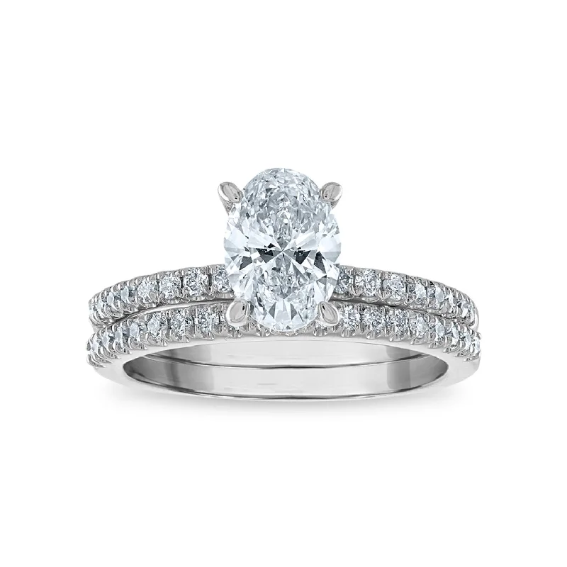 Men's Amethyst Engagement Rings in Sterling Silver with a Contemporary Geometric Setting1-3/4 CTW Lab Grown Diamond Oval Shaped Bridal Set in 14KT White Gold Men's Amethyst Engagement Rings in Sterling Silver with a Contemporary Geometric Setting1-3/4 CTW Lab Grown Diamond Oval Shaped Bridal Set in 14KT White Gold