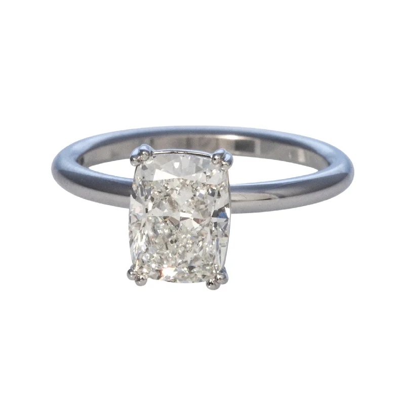 Adjustable Women's Diamond Rings with a Flexible Band for a Comfortable and Custom Fit2ct I SI1 Cushion Brilliant Diamond Solitaire 14K Gold Engagement Ring Adjustable Women's Diamond Rings with a Flexible Band for a Comfortable and Custom Fit2ct I SI1 Cushion Brilliant Diamond Solitaire 14K Gold Engagement Ring