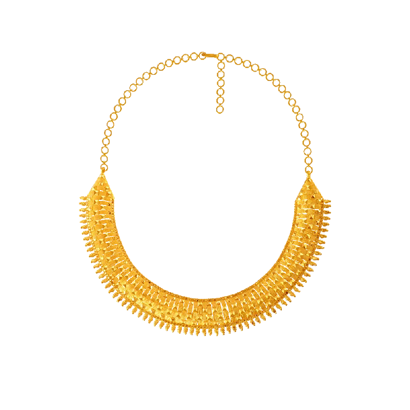 Pear - Shaped Women's Diamond Rings in Yellow Gold with a Single - Diamond Pendant LookP.c. Chandra Jewellers 22KT Yellow Gold Necklace For Women Pear - Shaped Women's Diamond Rings in Yellow Gold with a Single - Diamond Pendant LookP.c. Chandra Jewellers 22KT Yellow Gold Necklace For Women
