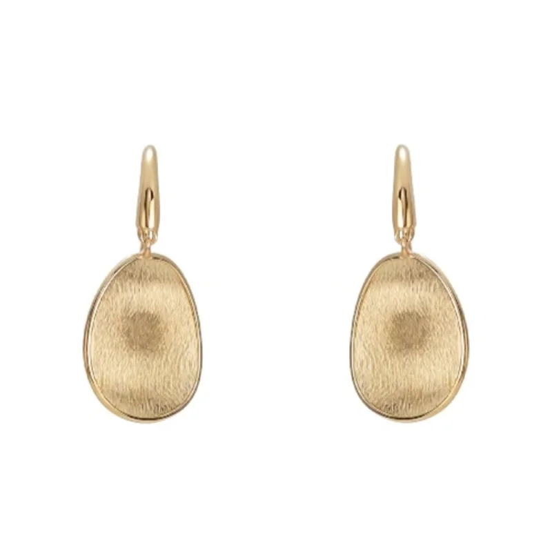 Marco Bicego Lunaria 18ct Yellow Gold Hook Earrings D