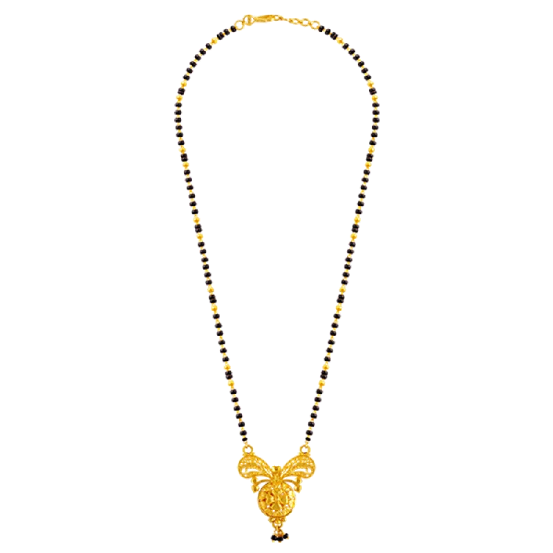 Vintage - Style Women's Diamond Rings with Floral - Engraved Bands and Multiple Diamond Accents22k Yellow Gold Mangalsutra Vintage - Style Women's Diamond Rings with Floral - Engraved Bands and Multiple Diamond Accents22k Yellow Gold Mangalsutra