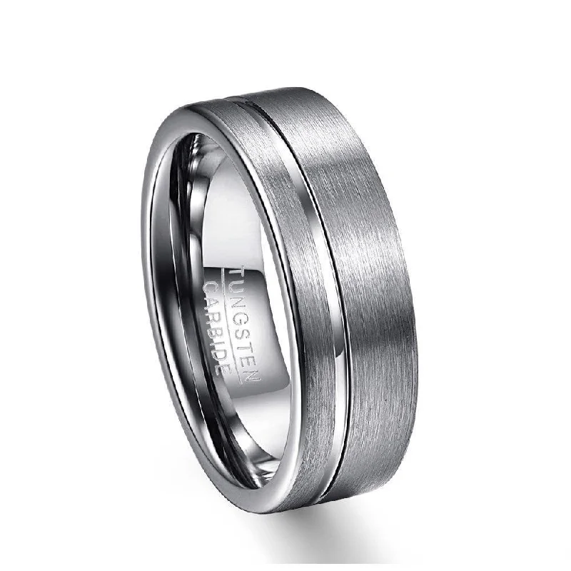 Men's lightweight rings for all - day comfortEdge