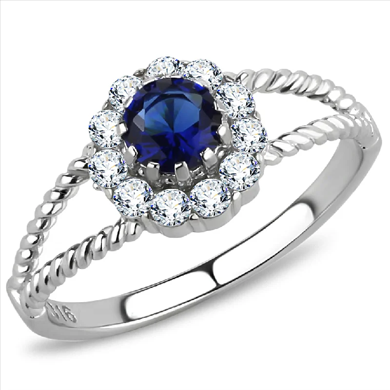 Anniversary rings with a diamond - and - sugilite combinationCJE3427 Wholesale Women's Stainless Steel Montana Synthetic Glass Ring Anniversary rings with a diamond - and - sugilite combinationCJE3427 Wholesale Women's Stainless Steel Montana Synthetic Glass Ring