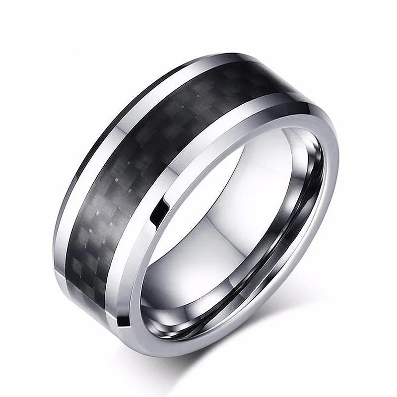 Men's oxidized silver rings for an antique lookHerod