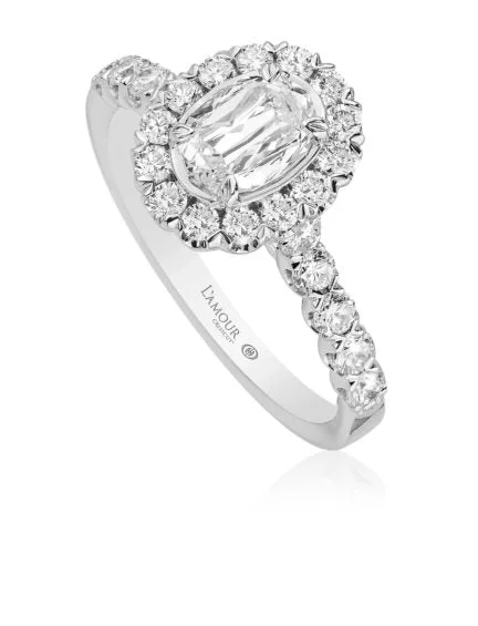 Men's Diamond Engagement Rings with Platinum Band and Halo Setting for a Luxury ProposalChristopher Designs L'Amour Crisscut® Oval Diamond Engagement Ring Men's Diamond Engagement Rings with Platinum Band and Halo Setting for a Luxury ProposalChristopher Designs L'Amour Crisscut® Oval Diamond Engagement Ring
