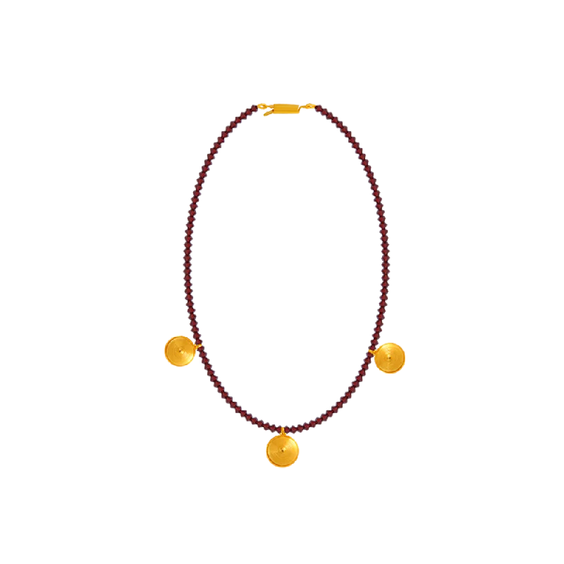 Cathedral - Style Women's Diamond Rings with a Raised Center Setting and Elaborate Metalwork22k Yellow Gold Necklace Cathedral - Style Women's Diamond Rings with a Raised Center Setting and Elaborate Metalwork22k Yellow Gold Necklace