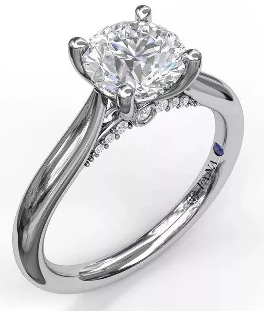 Men's Tanzanite Engagement Rings in Palladium with a Three - Stone ArrangementRound Cut Solitaire With Decorative Bridge Men's Tanzanite Engagement Rings in Palladium with a Three - Stone ArrangementRound Cut Solitaire With Decorative Bridge