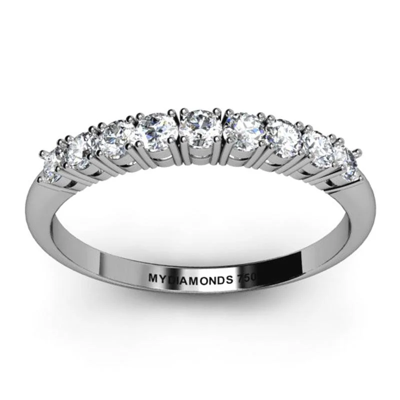 Anniversary rings with a diamond - and - topaz combinationBoston Wedding and Anniversary Ring 0.27ct Anniversary rings with a diamond - and - topaz combinationBoston Wedding and Anniversary Ring 0.27ct
