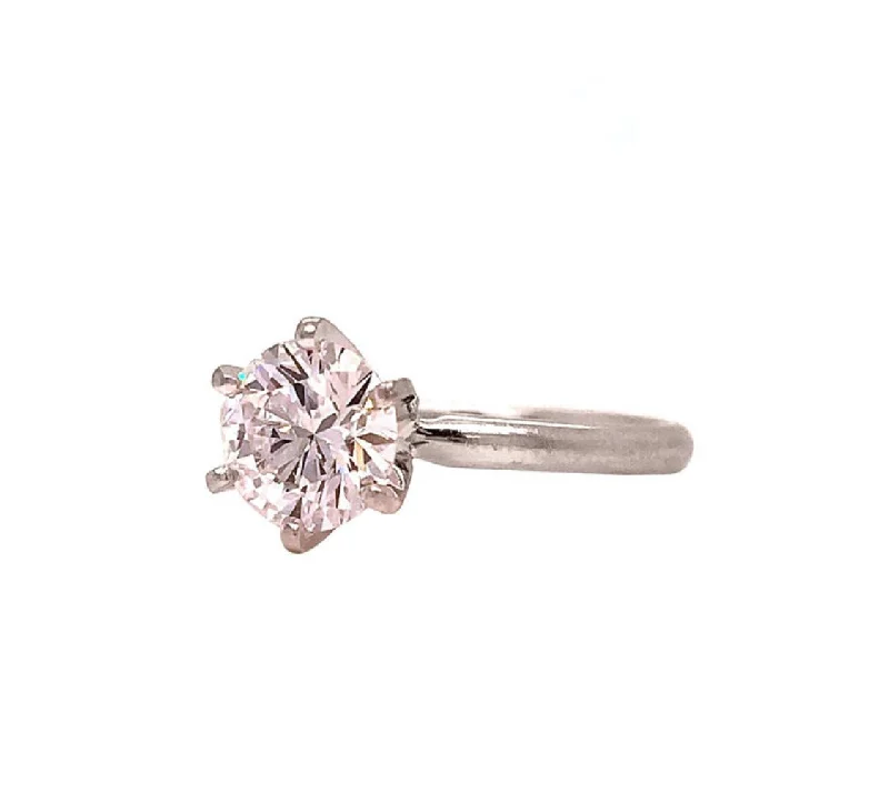 Heart - Shaped Women's Diamond Rings in Rose Gold for a Romantic and Symbolic GiftGIA Certified 1.04 Carat Round Brilliant Cut SI1 Clarity Diamond 14K Gold Ring Heart - Shaped Women's Diamond Rings in Rose Gold for a Romantic and Symbolic GiftGIA Certified 1.04 Carat Round Brilliant Cut SI1 Clarity Diamond 14K Gold Ring