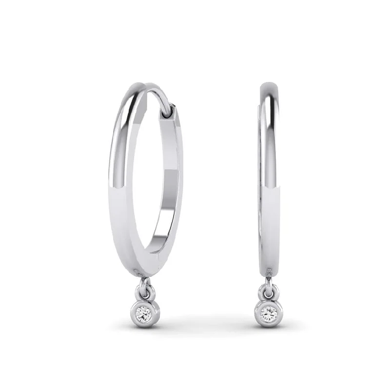 Vintage - Style Women's Diamond Rings with Floral - Engraved Bands and Multiple Diamond AccentsHadley Huggie Diamond Drop Earrings Vintage - Style Women's Diamond Rings with Floral - Engraved Bands and Multiple Diamond AccentsHadley Huggie Diamond Drop Earrings