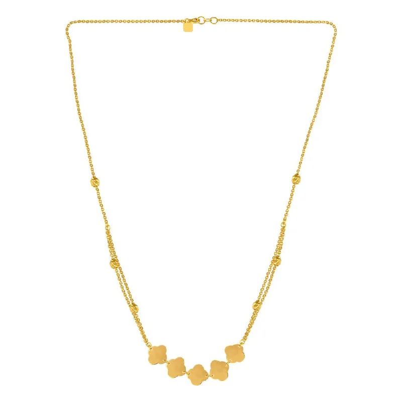 Channel - Set Women's Diamond Rings with Diamonds Securely Held in a Metal Groove for Durability22k Gold Necklace With Cloud-inspired Motifs Channel - Set Women's Diamond Rings with Diamonds Securely Held in a Metal Groove for Durability22k Gold Necklace With Cloud-inspired Motifs