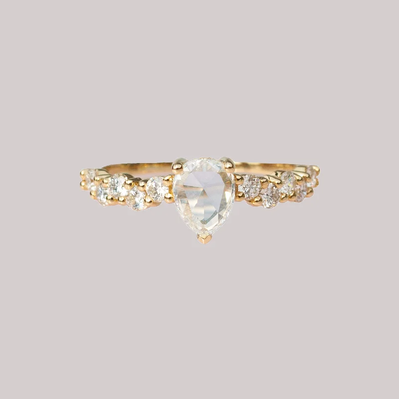 Marquise - Cut Women's Diamond Rings in Palladium for a Unique and Elongated ShapeIntertwine Cluster Engagement Ring Marquise - Cut Women's Diamond Rings in Palladium for a Unique and Elongated ShapeIntertwine Cluster Engagement Ring