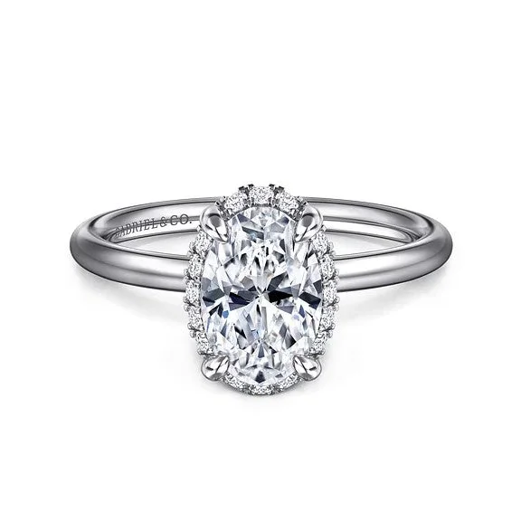 Men's Tanzanite Engagement Rings in Palladium with a Three - Stone ArrangementSeattle - 14K White Gold Oval Hidden Halo Diamond Engagement Ring (Setting Only) Men's Tanzanite Engagement Rings in Palladium with a Three - Stone ArrangementSeattle - 14K White Gold Oval Hidden Halo Diamond Engagement Ring (Setting Only)