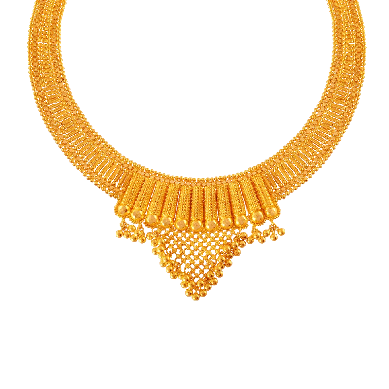 Pear - Shaped Women's Diamond Rings in Yellow Gold with a Single - Diamond Pendant LookP.c. Chandra Jewellers 22KT Yellow Gold Necklace For Women Pear - Shaped Women's Diamond Rings in Yellow Gold with a Single - Diamond Pendant LookP.c. Chandra Jewellers 22KT Yellow Gold Necklace For Women