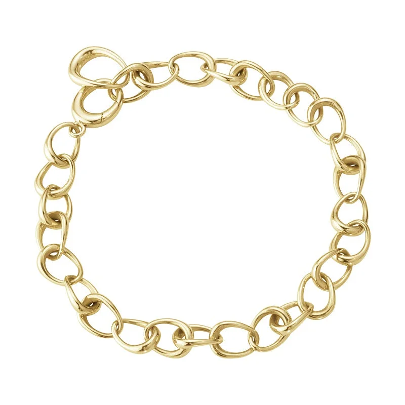 Georg Jensen Offspring 18ct Yellow Gold Link Bracelet