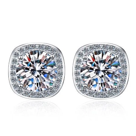 Women's Diamond Rings with Side - Stone Pave Setting for a Sparkling and Continuous ShineBriella Lab Diamond Earrings Women's Diamond Rings with Side - Stone Pave Setting for a Sparkling and Continuous ShineBriella Lab Diamond Earrings
