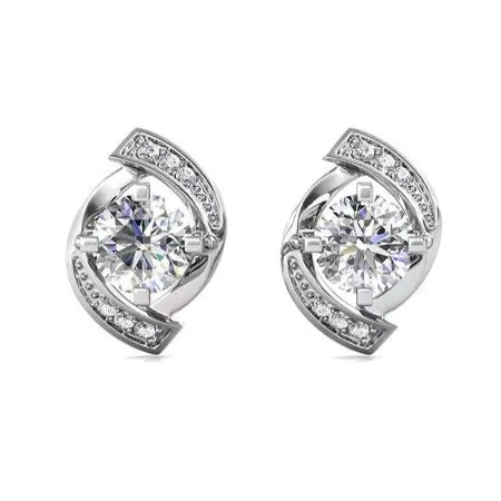 Women's Diamond Rings with Side - Stone Pave Setting for a Sparkling and Continuous ShineAriella Diamond Earrings Women's Diamond Rings with Side - Stone Pave Setting for a Sparkling and Continuous ShineAriella Diamond Earrings