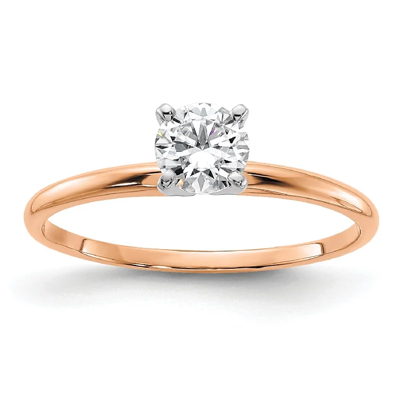 Men's Emerald Engagement Rings with 14K Yellow Gold and Vintage - Style Filigree5MM Round Moissanite Solitaire Engagement Ring in 14KT Rose Gold; Size 7 Men's Emerald Engagement Rings with 14K Yellow Gold and Vintage - Style Filigree5MM Round Moissanite Solitaire Engagement Ring in 14KT Rose Gold; Size 7