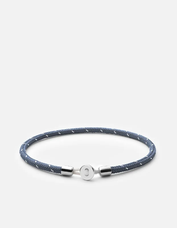 Silicone Women's Rings for a Comfortable and Durable OptionNexus Rope Bracelet, Sterling Silver