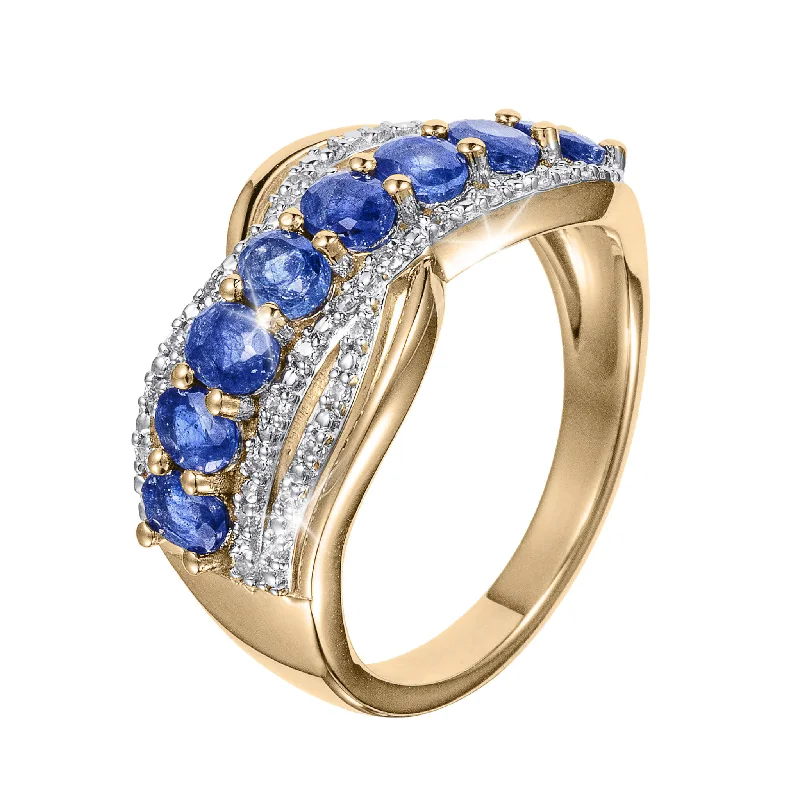 Silicone Women's Rings for a Comfortable and Durable OptionInfinity Sapphire Ring