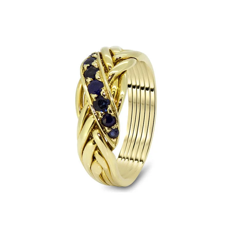 Engagement - Inspired Women's Rings with a Halo of Small DiamondsWomens Gold Sapphire 6WRD-LS Engagement - Inspired Women's Rings with a Halo of Small DiamondsWomens Gold Sapphire 6WRD-LS