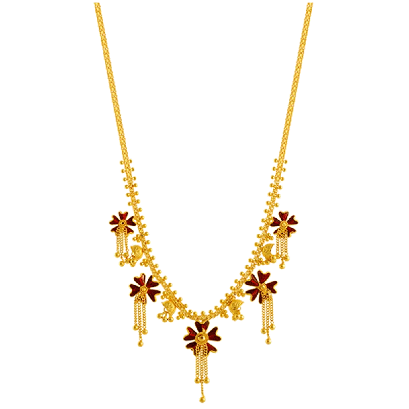 Women's Diamond Rings with Amethyst and Diamond Combinations for a Purple - Hued EleganceP.c. Chandra Jewellers 22k Yellow Gold Neckless Women's Diamond Rings with Amethyst and Diamond Combinations for a Purple - Hued EleganceP.c. Chandra Jewellers 22k Yellow Gold Neckless