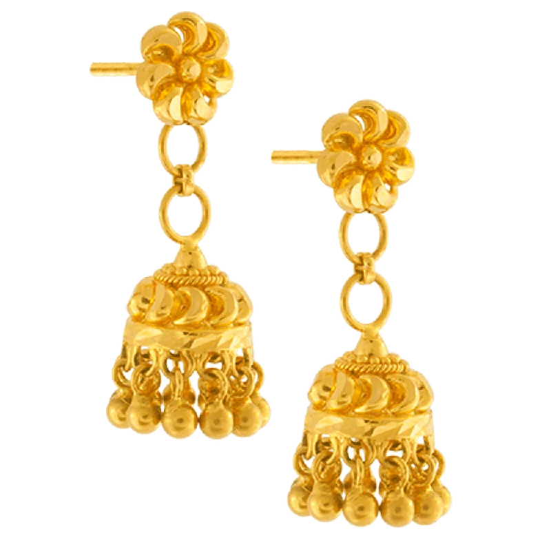Adjustable Women's Diamond Rings with a Flexible Band for a Comfortable and Custom Fit22KT Yellow Gold Jhumki Earrings For Women Adjustable Women's Diamond Rings with a Flexible Band for a Comfortable and Custom Fit22KT Yellow Gold Jhumki Earrings For Women