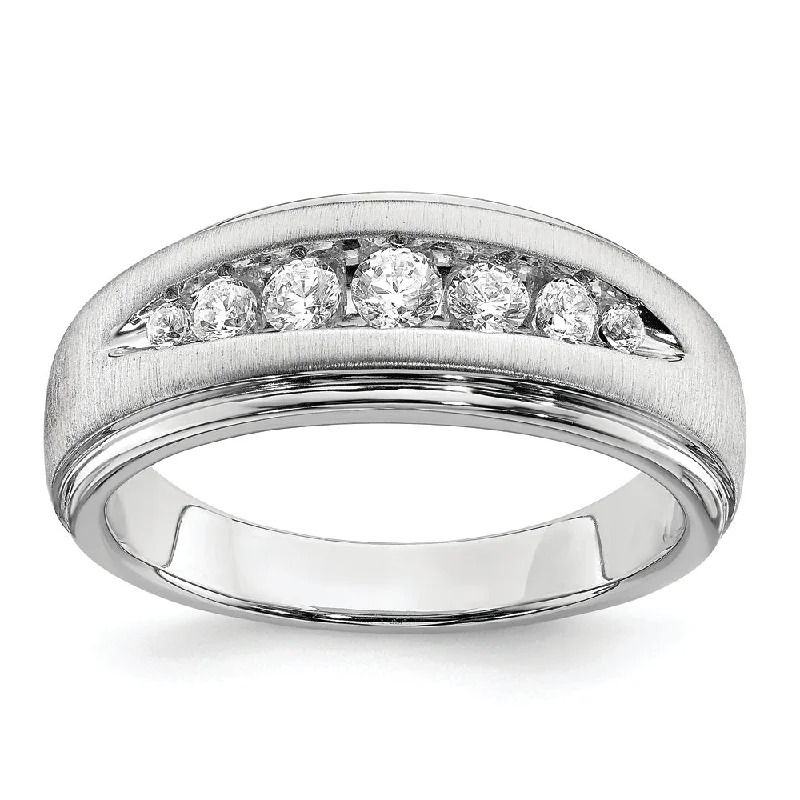 Men's citrine - studded rings for a sunny yellow shade10K White Gold Lab Grown Diamond, SI1/SI2, G H I, Men's Ring Men's citrine - studded rings for a sunny yellow shade10K White Gold Lab Grown Diamond, SI1/SI2, G H I, Men's Ring