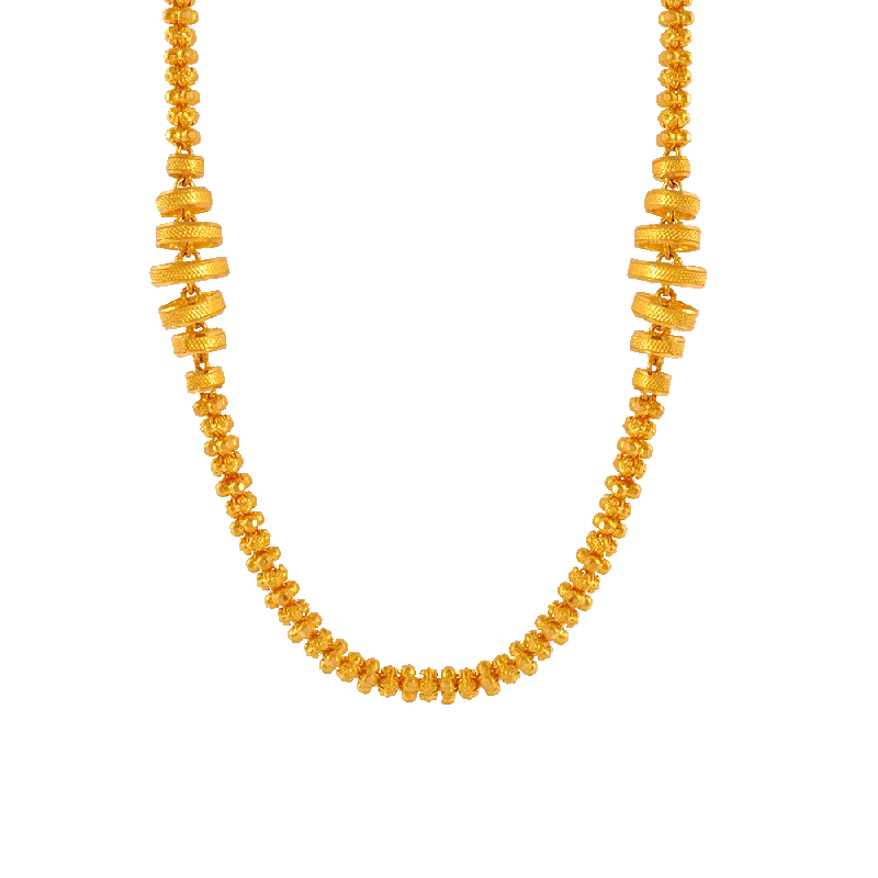 Pear - Shaped Women's Diamond Rings in Yellow Gold with a Single - Diamond Pendant LookP.c. Chandra Jewellers 22KT Yellow Gold Necklace For Women Pear - Shaped Women's Diamond Rings in Yellow Gold with a Single - Diamond Pendant LookP.c. Chandra Jewellers 22KT Yellow Gold Necklace For Women