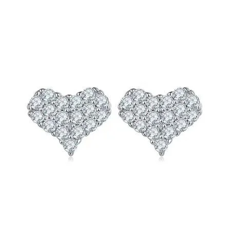Women's Diamond Rings with Side - Stone Pave Setting for a Sparkling and Continuous ShineTessa Lab Diamond Earrings Women's Diamond Rings with Side - Stone Pave Setting for a Sparkling and Continuous ShineTessa Lab Diamond Earrings