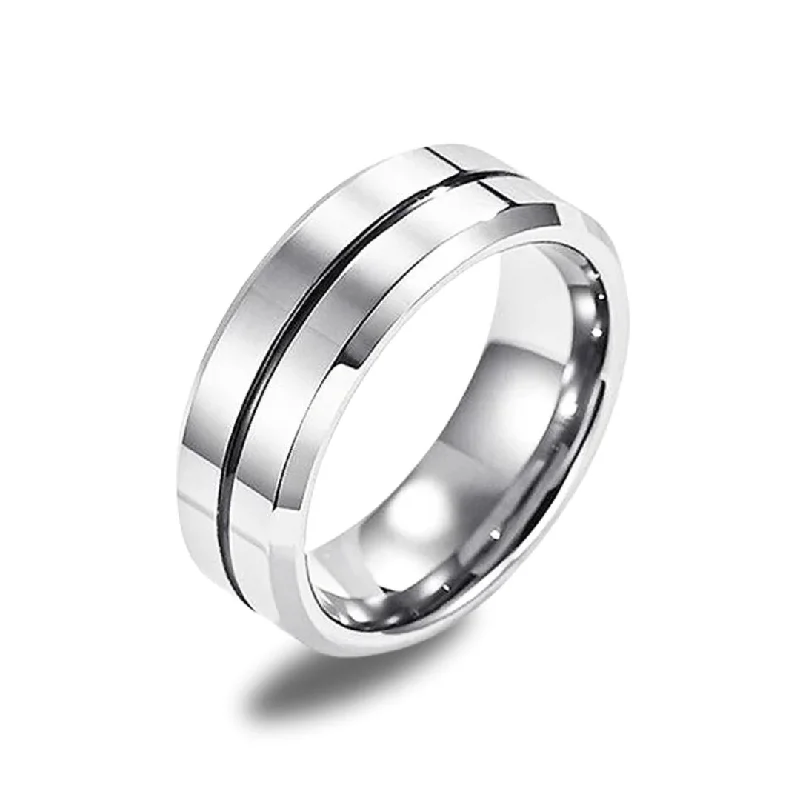 Men's kinetic rings with moving partsEquator