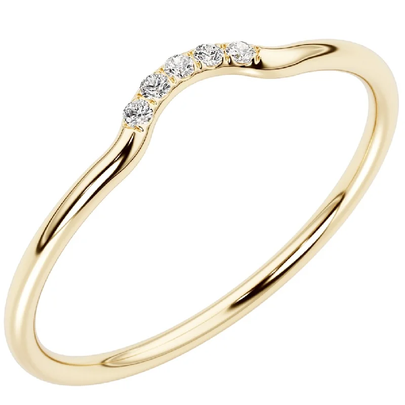Tennis - Style Women's Diamond Rings with a Continuous Row of Diamonds for a Classic and Versatile Look14k Gold Plated Sterling Silver Lab Diamond Minimalist Stacking Ring Band Tennis - Style Women's Diamond Rings with a Continuous Row of Diamonds for a Classic and Versatile Look14k Gold Plated Sterling Silver Lab Diamond Minimalist Stacking Ring Band