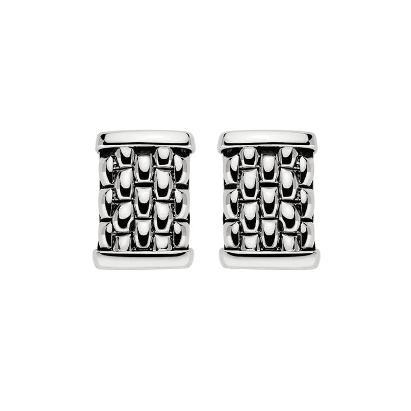 Fope Essentials 18ct White Gold Stud Earrings