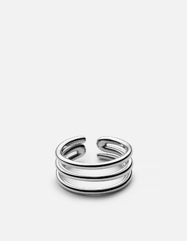 Floral - Patterned Women's Rings in 18K Yellow Gold for a Feminine LookExpo Ring, Sterling Silver Floral - Patterned Women's Rings in 18K Yellow Gold for a Feminine LookExpo Ring, Sterling Silver
