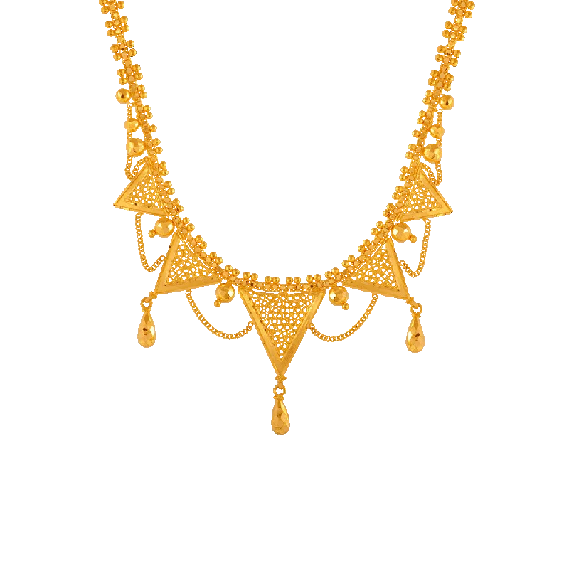 Tennis - Style Women's Diamond Rings with a Continuous Row of Diamonds for a Classic and Versatile LookP.c. Chandra Jewellers 22KT Yellow Gold Necklace For Women Tennis - Style Women's Diamond Rings with a Continuous Row of Diamonds for a Classic and Versatile LookP.c. Chandra Jewellers 22KT Yellow Gold Necklace For Women