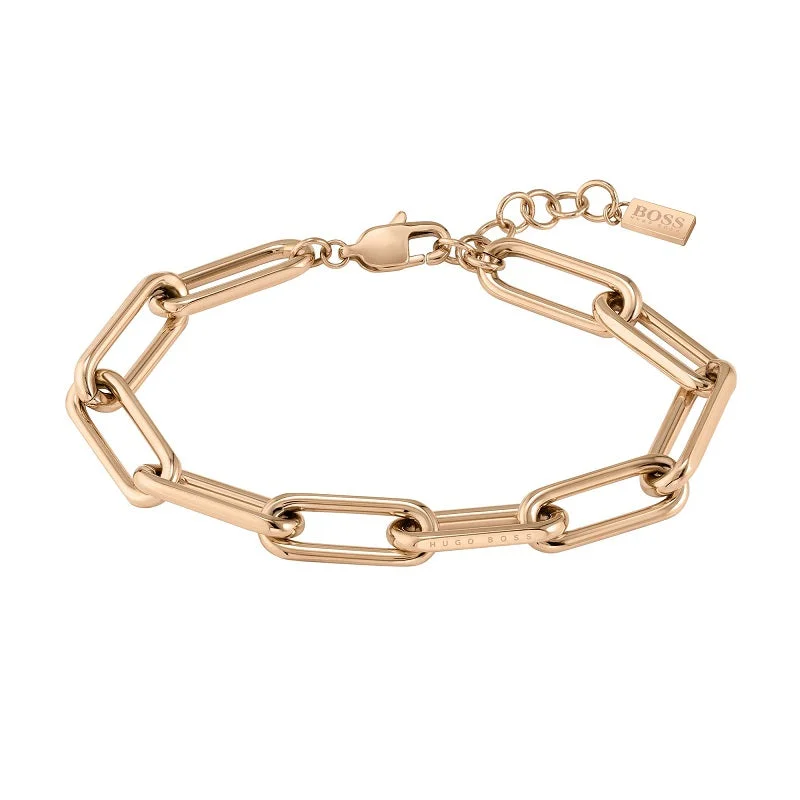 Boss Jewellery Gold Tone Tessa Chain Link Bracelet
