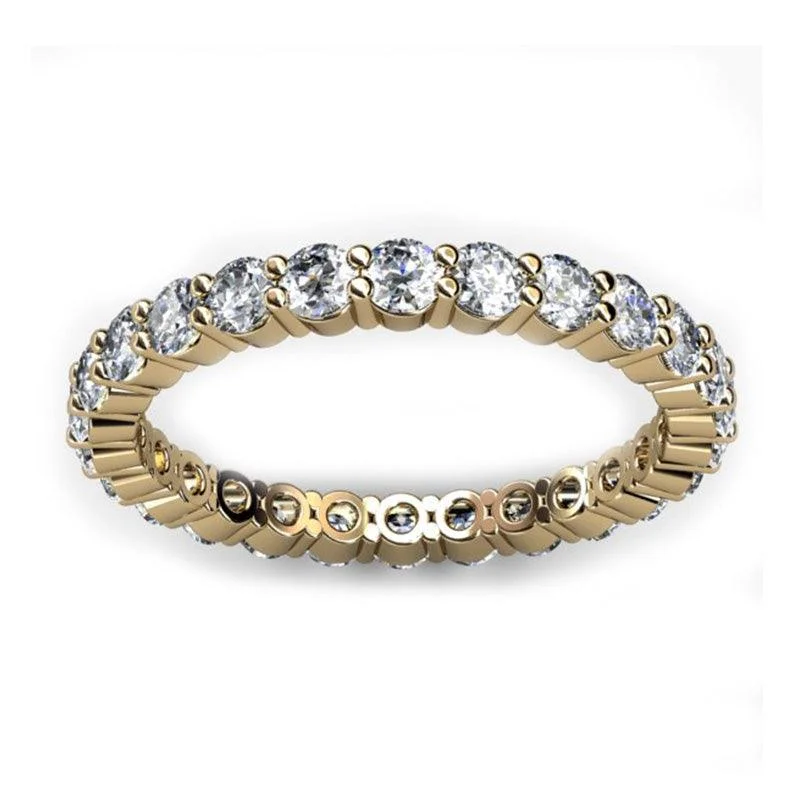 Anniversary rings with a prong - set diamond for maximum sparkleEternity Rose Gold Diamond Wedding & Anniversary Ring 1.40ct Anniversary rings with a prong - set diamond for maximum sparkleEternity Rose Gold Diamond Wedding & Anniversary Ring 1.40ct