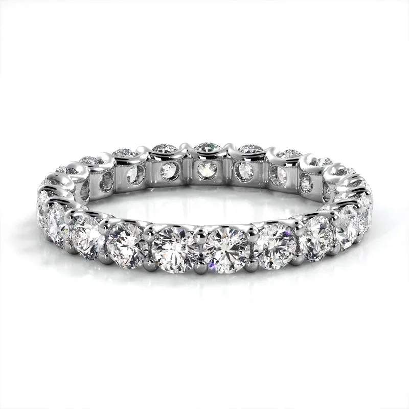 Women's Diamond Rings with Opal Inlays and Diamond Accents for a Mysterious and Iridescent Look2.21 ct Round Diamond Eternity Wedding Band Women's Diamond Rings with Opal Inlays and Diamond Accents for a Mysterious and Iridescent Look2.21 ct Round Diamond Eternity Wedding Band