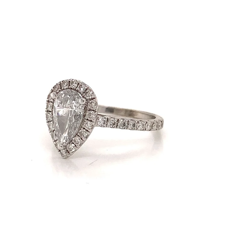 Adjustable Women's Diamond Rings with a Flexible Band for a Comfortable and Custom FitMark Broumand 0.91 Carat Pear Shaped Diamond Round Brilliant Cut Engagement Ring Adjustable Women's Diamond Rings with a Flexible Band for a Comfortable and Custom FitMark Broumand 0.91 Carat Pear Shaped Diamond Round Brilliant Cut Engagement Ring