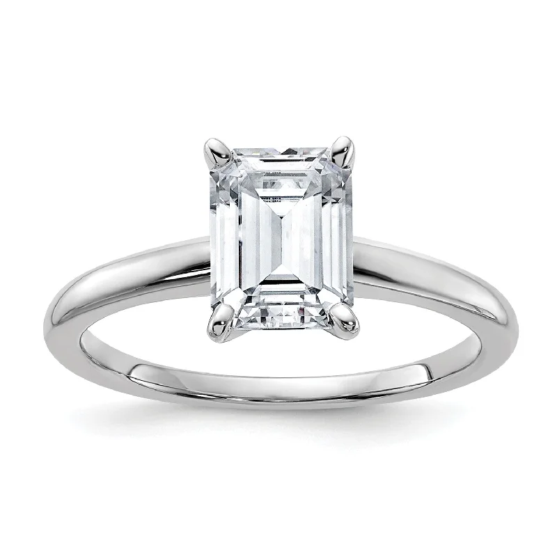 Men's Agate Engagement Rings in Sterling Silver with a Mosaic - Style Inlay8X6MM Emerald Shape Moissanite Solitaire Engagement Ring in 14KT White Gold; Size 7 Men's Agate Engagement Rings in Sterling Silver with a Mosaic - Style Inlay8X6MM Emerald Shape Moissanite Solitaire Engagement Ring in 14KT White Gold; Size 7