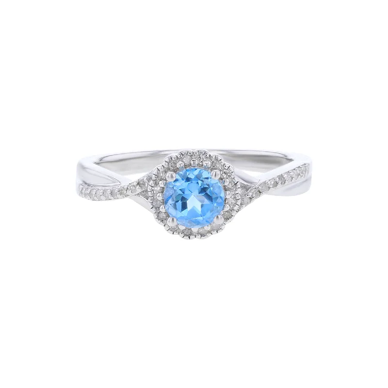 Men's Lapis Lazuli Engagement Rings in Sterling Silver with a Star - Shaped Stone SettingSilver Sweet Treat Blue Topaz & Diamond Ring Men's Lapis Lazuli Engagement Rings in Sterling Silver with a Star - Shaped Stone SettingSilver Sweet Treat Blue Topaz & Diamond Ring
