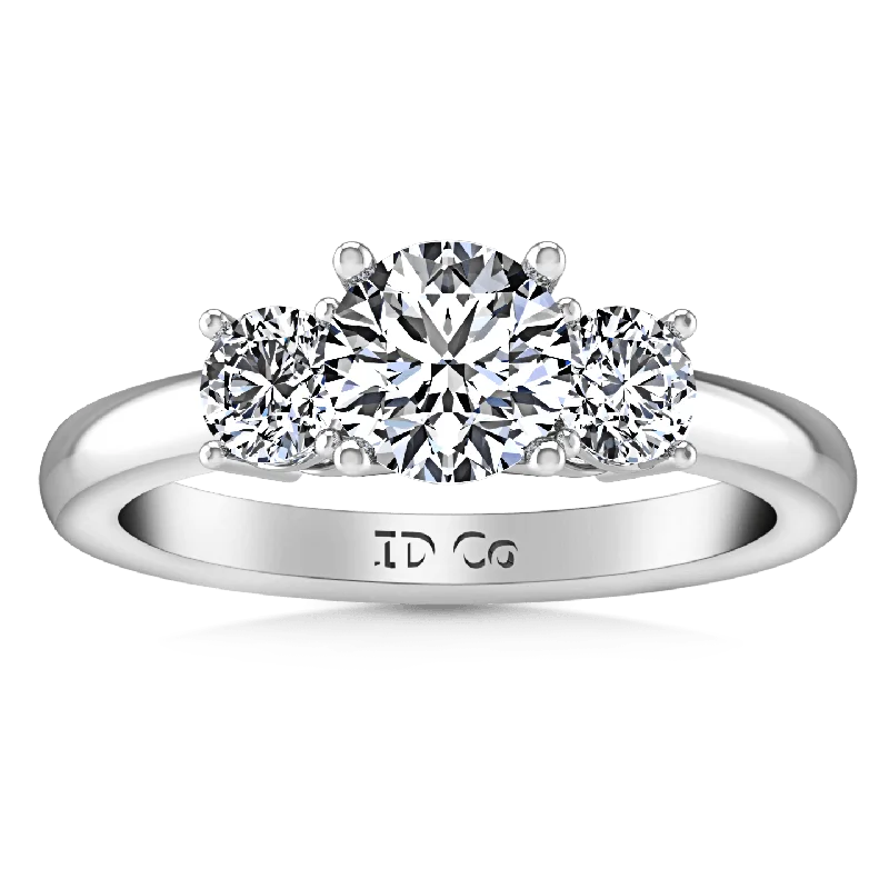 Silicone Women's Rings for a Comfortable and Durable OptionThree Stone Engagement Ring Classic 14K White Gold Silicone Women's Rings for a Comfortable and Durable OptionThree Stone Engagement Ring Classic 14K White Gold