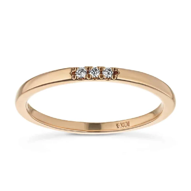 Pinky Rings with a Mosaic - Inspired Inlay of Small GemsThree Stone French-Set Pinky Ring Pinky Rings with a Mosaic - Inspired Inlay of Small GemsThree Stone French-Set Pinky Ring