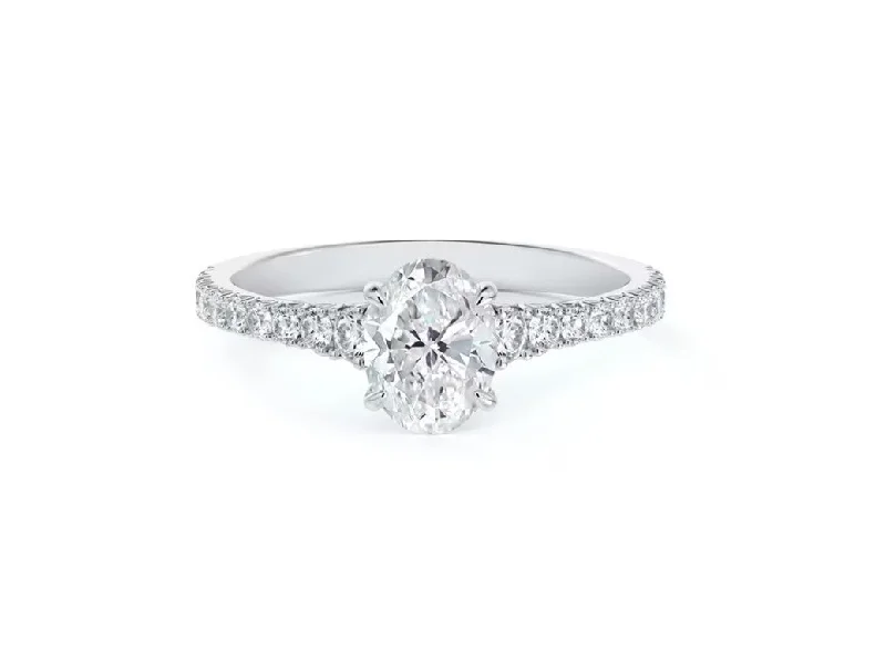 Men's Aquamarine Engagement Rings in 9K Gold with a Bezel - Set StoneForevermark Icon™ Setting Oval Engagement Ring with Diamond Band Men's Aquamarine Engagement Rings in 9K Gold with a Bezel - Set StoneForevermark Icon™ Setting Oval Engagement Ring with Diamond Band