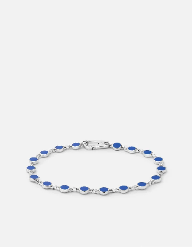 Boho - Style Women's Rings with Turquoise and Leather AccentsOz Link Bracelet, Sterling Silver/Blue Boho - Style Women's Rings with Turquoise and Leather AccentsOz Link Bracelet, Sterling Silver/Blue